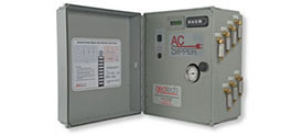 AC Sipper Control Panel and Pressure/Vacuum Pump
